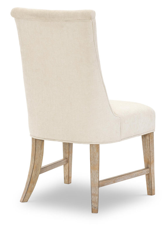 Linden - Upholstered Side Chair - Honeyed Oak