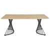 Altus - Composite Wood Dining Table - Natural Oak