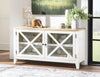 XXX's And OOO's - Home Office Credenza - Amber And Cotton