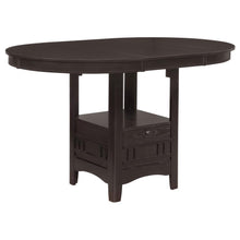  Lavon - Oval Extension Counter Dining Table - Espresso