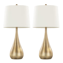  Pebble - 30" Metal Table Lamp (Set of 2)