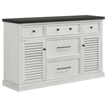  Aventine - 5-Drawer Sideboard Buffet Cabinet - Vintage White