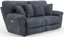  Paxon - Deep Seat Power Reclining Sofa With Power Adjustable Headrest - Smoke