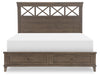 XXX's And OOO's - Complete Panel Bed With Storage Footboard