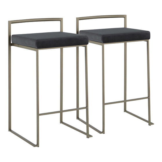 Fuji - Stackable Counter Stool Set