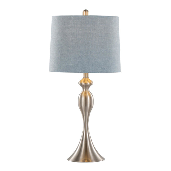 Ashland - 27" Metal Table Lamp (Set of 2) - Light Blue