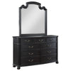 Celina - 9-Drawer Dresser With Mirror - Black