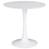 Arkell - Round Faux Marble Top Dining Table