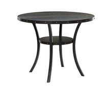  Crispin - Round Counter Table - Smoke Wood