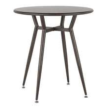  Clara - Round Dinette Table - Antique Metal