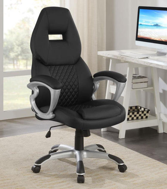 Bruce - Upholstered Adjustable Home Office Desk Chair