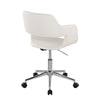 Margarite - Task Chair - Chrome Metal