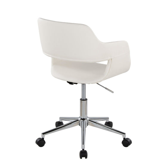 Margarite - Task Chair - Chrome Metal