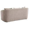 Townsend - Chenille Upholstered Rolled Arm Loveseat - Latte