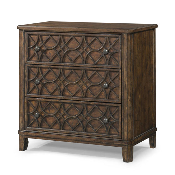 Trisha Yearwood Home - Accent Chest 3 Drawers - Coffee