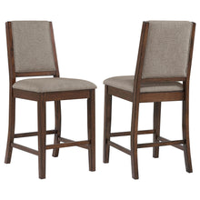  Patterson - Upholstered Counter Chair (Set of 2) - Mango Oak