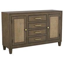  Matisse - 4-Drawer Sideboard Buffet Cabinet - Light Brown