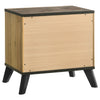 Kaywood - 2-Drawer Nightstand Bedside Table - Natural Pine