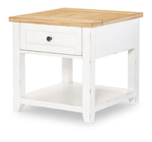  XXX's And OOO's - End Table - Amber And Cotton