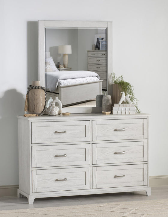 Ashton - 6 Drawer Dresser - Bleached Linen