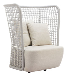  Hudu - Outdoor Accent Chair - Beige