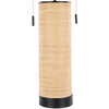 Cylinder - Rattan 29" Table Lamp - Beige