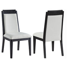  Brookmead - Wood Dining Side Chair (Set of 2) - Ivory And Black