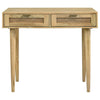 Zamora - 2-Drawer Entryway Console Accent Table - Natural