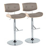 Lombardi - Adjustable Barstool (Set of 2)