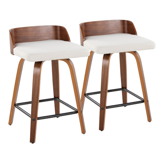 Maya - 24" Fixed-Height Counter Stool (Set of 2)