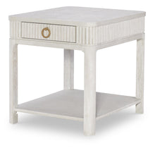  Miramar - Drawer End Table - Oyster