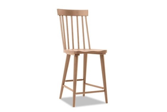 Today's Traditions - Windsor Counter Chair - Natural Hickory