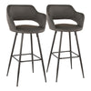 Margarite - Barstool - Black Metal (Set of 2)