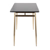 Marcel - Counter Table - Gold Base