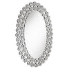 Colleen - Oval Wall Mirror - Silver