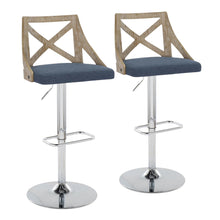  Charlotte - Adjustable Barstool (Set of 2)