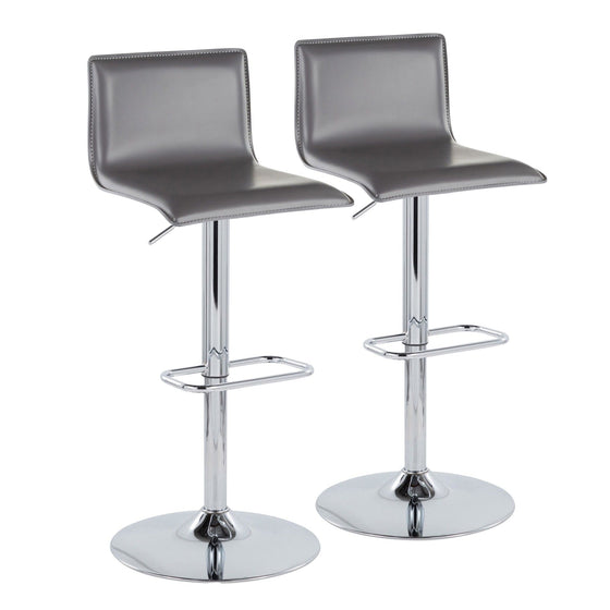 Mara - Upholstered Adjustable Barstool (Set of 2)