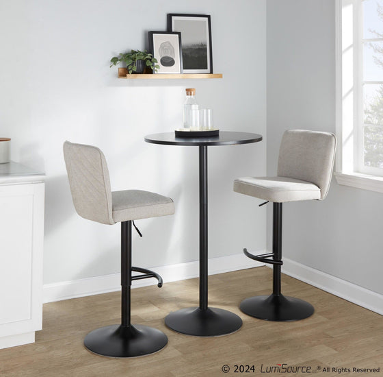 Hannah - 26" Fixed-Height Counter Stool With Swivel (Set of 2)