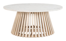  Mazara - Coffee Table - White / Natural