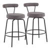 Rhonda - Upholstered Counter Stool Set