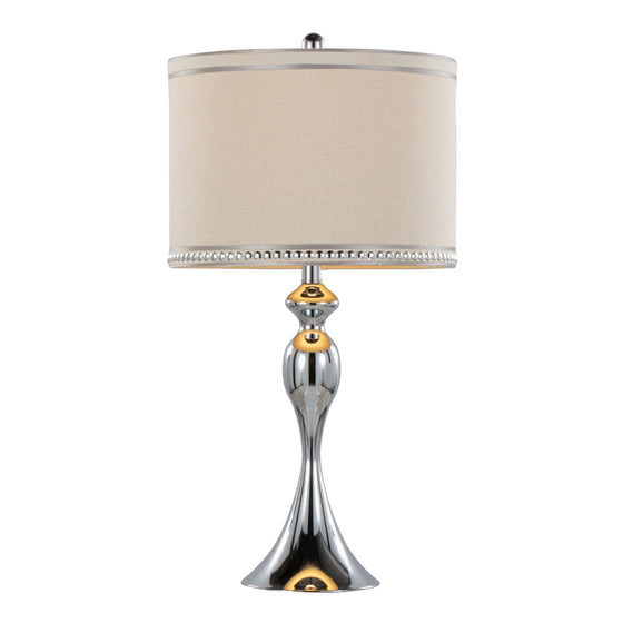 Ashland - 27" Metal Table Lamp (Set of 2) - Beige