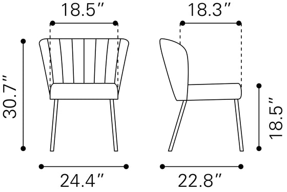 Aimee - Dining Chair (Set of 2)