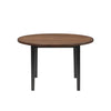 Potomac - 5 Piece Round Dining Set (Table & 4 Chairs) - Brown / Black