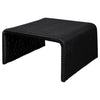 Cahya - Woven Rattan Square Coffee Table - Black