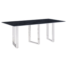  Desden - Rectangular Sintered Stone Dining Table - Gray