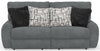 Maxwell - Power Deep Seat Reclining Sofa - Dolphin