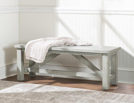 XXX's And OOO's - Wooden Bed Bench