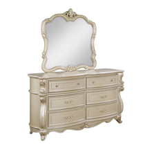  Monique - Dresser With Marble Top - Champagne