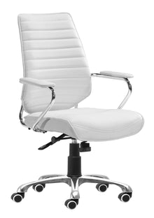  Enterprise - Low Back Office Chair - White