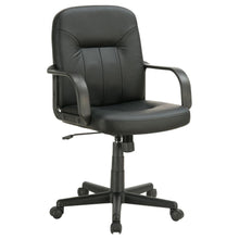  Minato - Upholstered Adjustable Home Office Desk Chair - Black